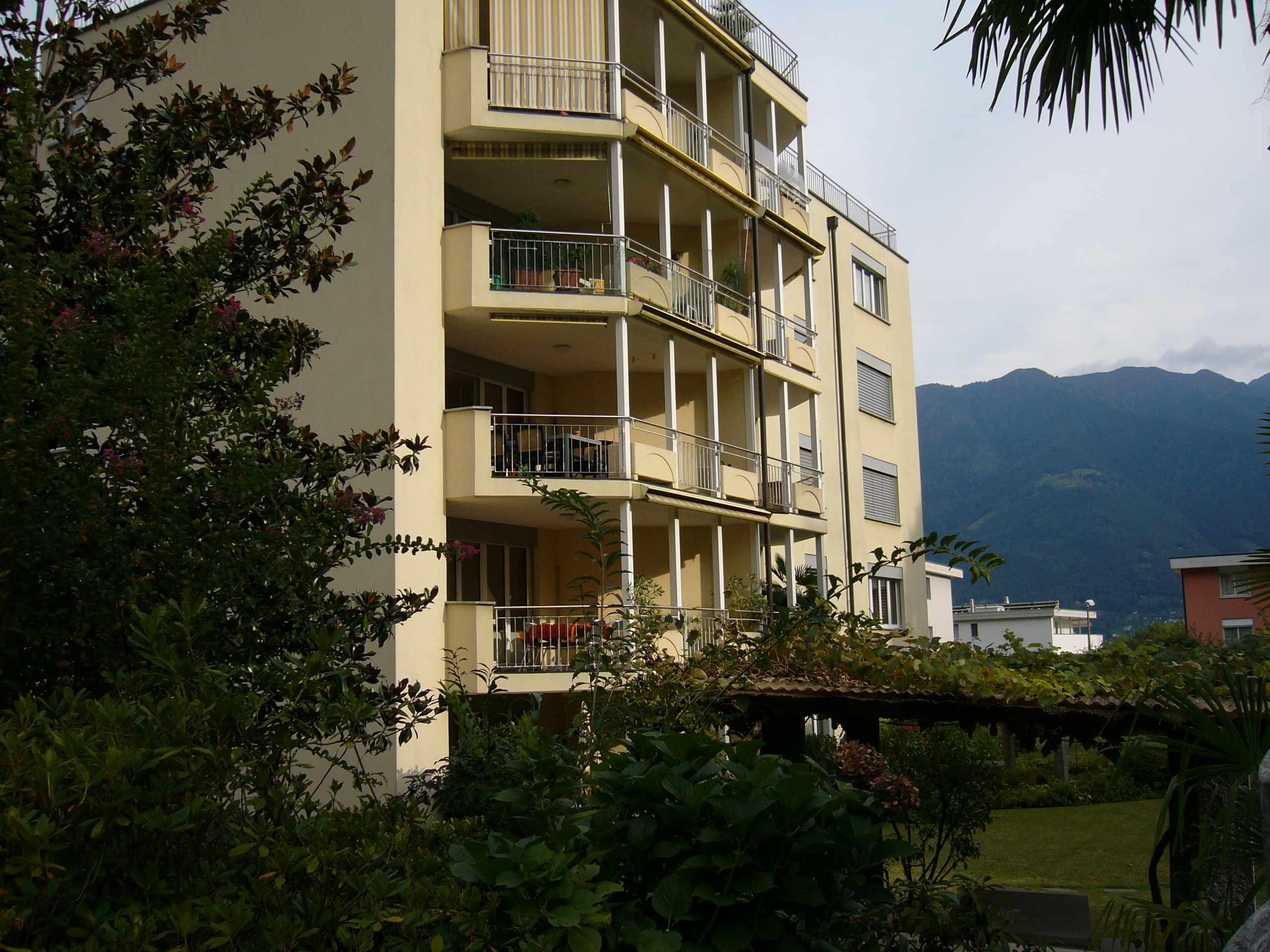 Ferienwohnung mit Balkon Residenzia Parco-Fontile Minusio, Tessin